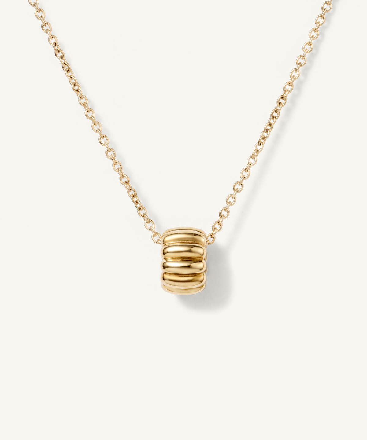 Yellow Gold | Canelé Necklace