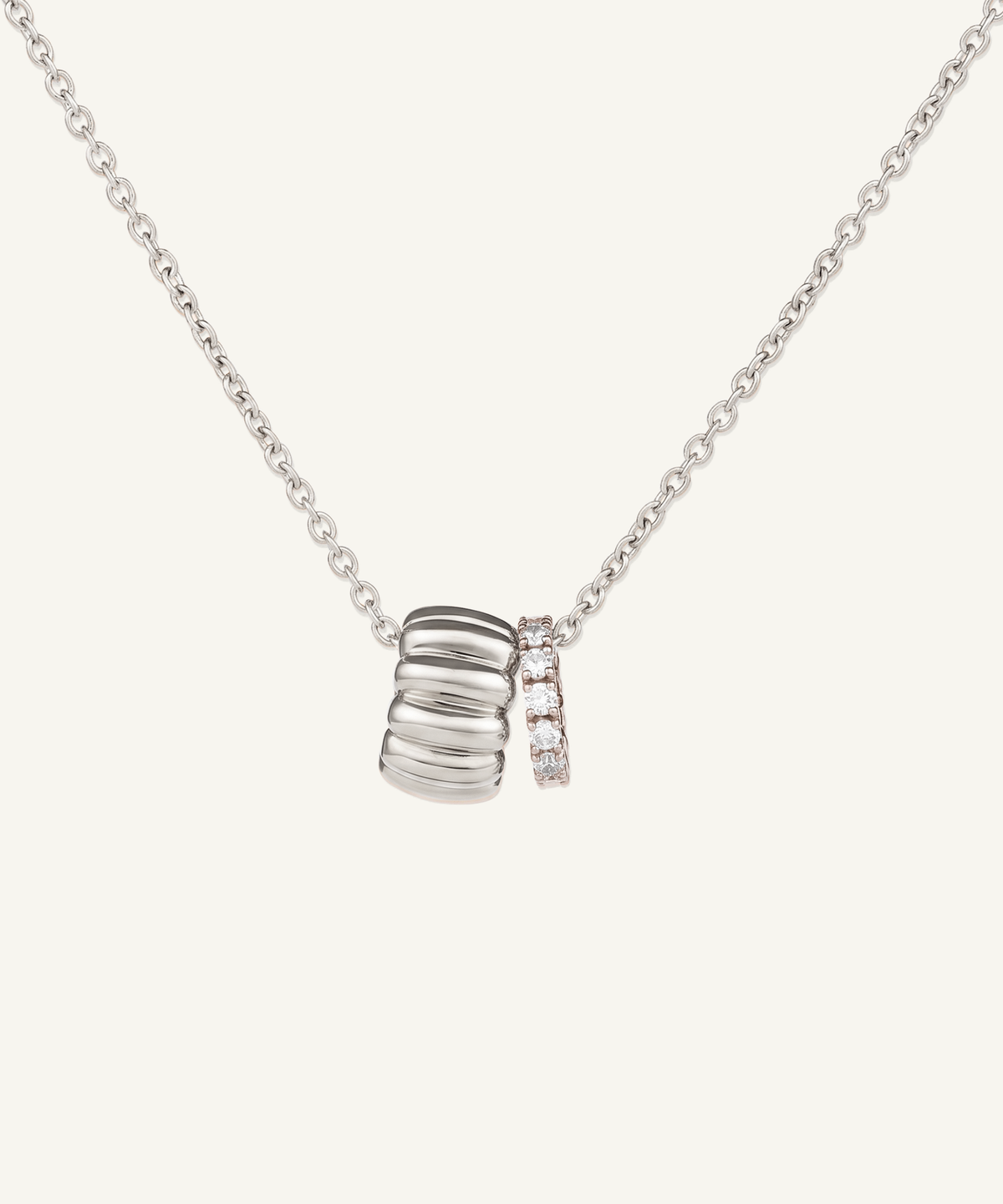Canelé White · Eternity Champagne | Canelé & Eternity Necklace
