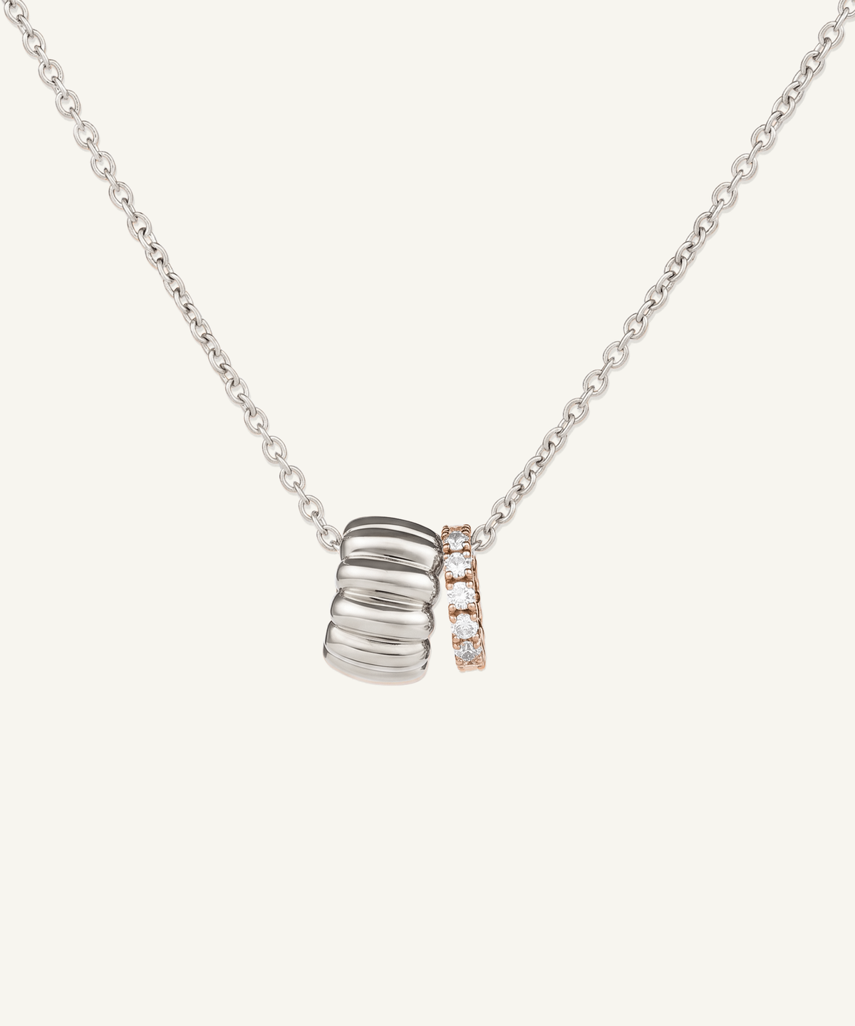 Canelé White · Eternity Rose | Canelé & Eternity Necklace