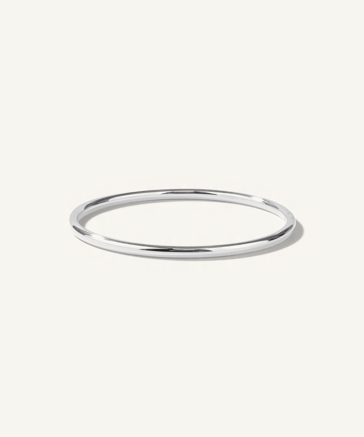 White Gold | Classic Bangle