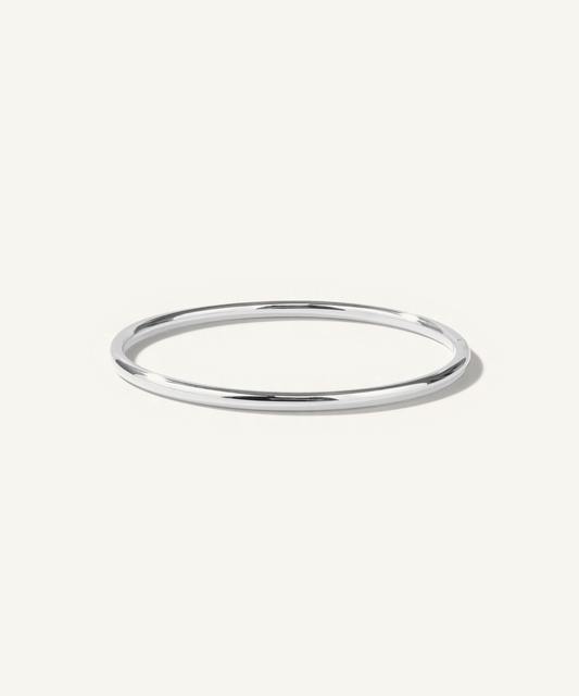 White Gold | Classic Bangle