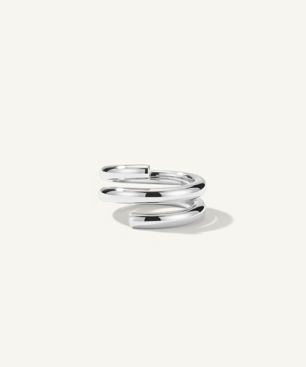 White Gold | Coil Ring