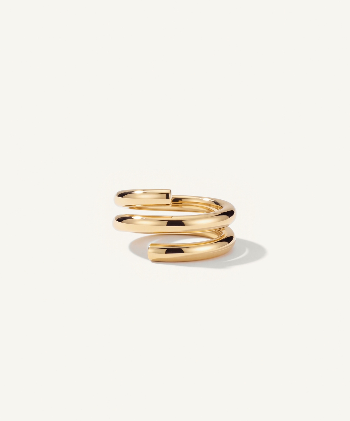 Yellow Gold | Coil Ring