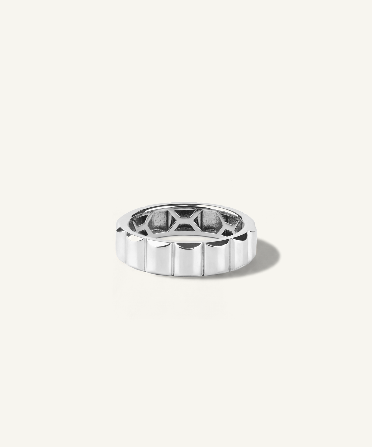 White Gold | Financier Ring