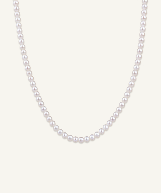 Freshwater Pearl Strand Necklace, 4mm