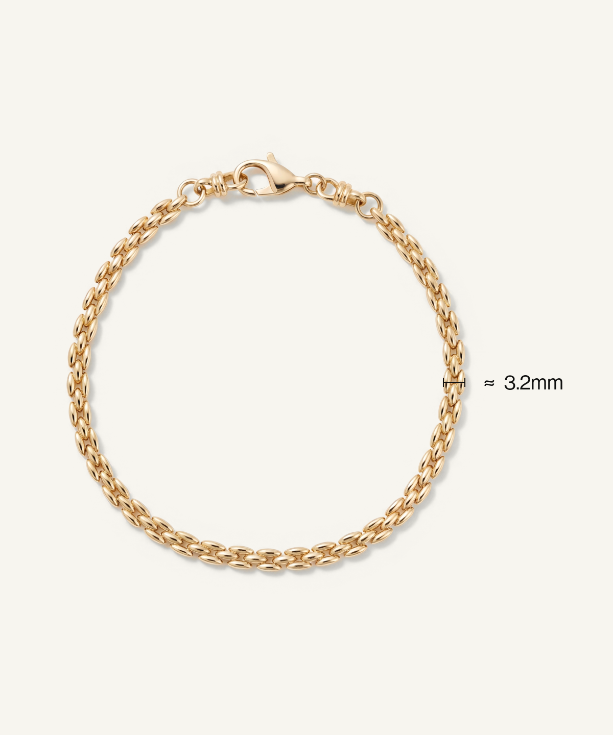 Grain Link Bracelet