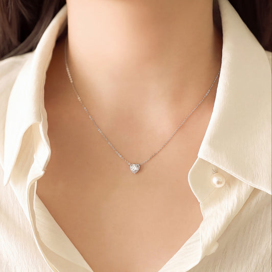 Heart Halo Necklace