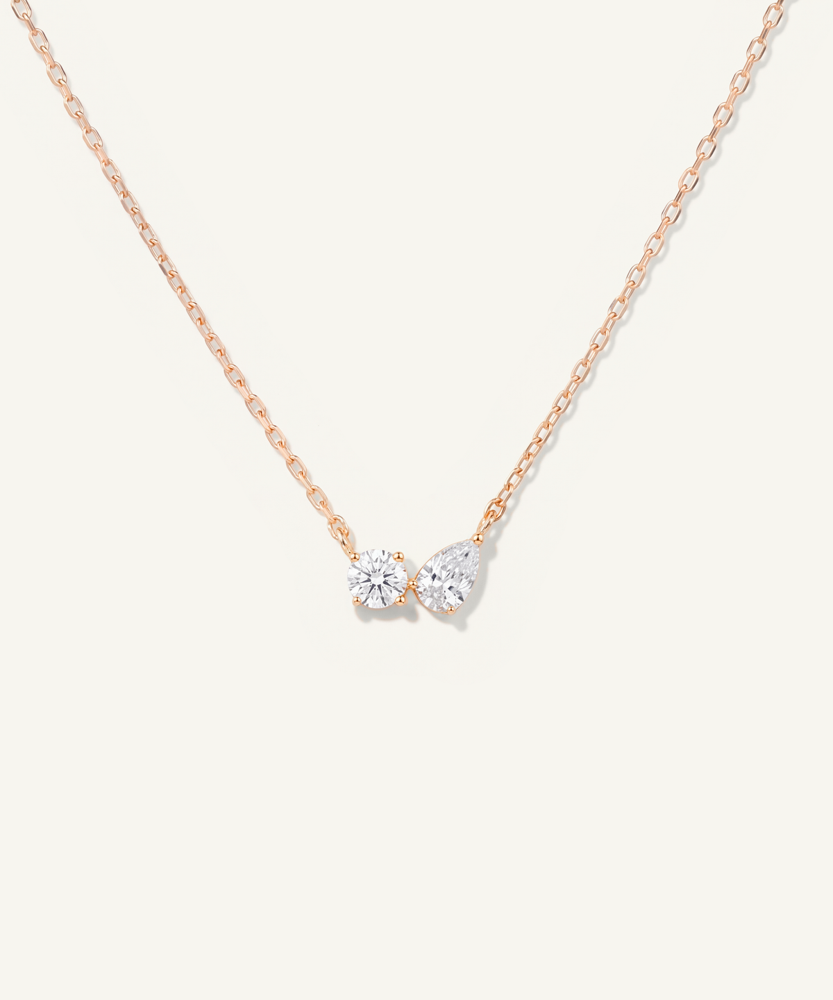 Rose Gold | Tangent Necklace