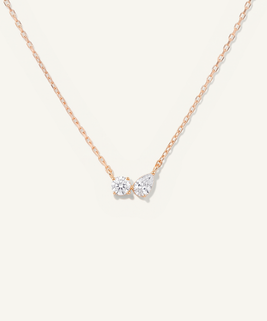 Rose Gold | Tangent Necklace