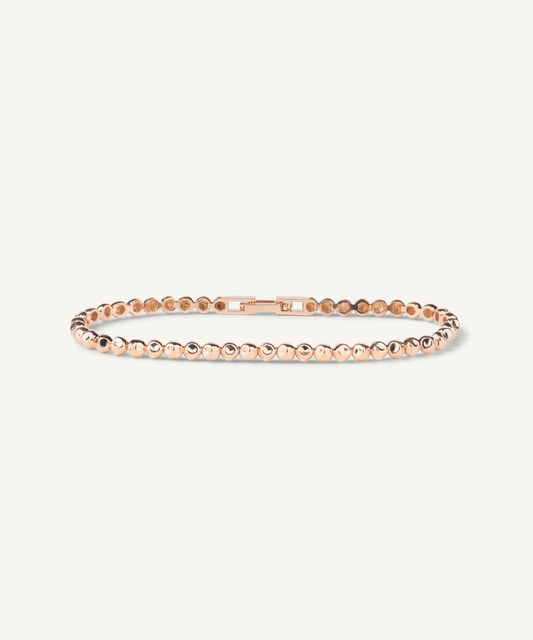 Rose Gold | Pebble Line Bracelet
