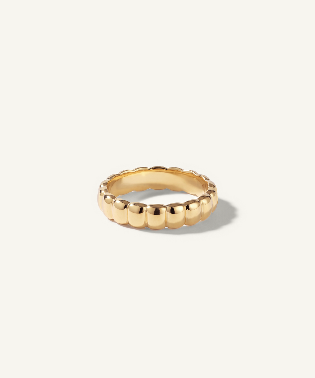 Yellow Gold | Petite Pillow Ring
