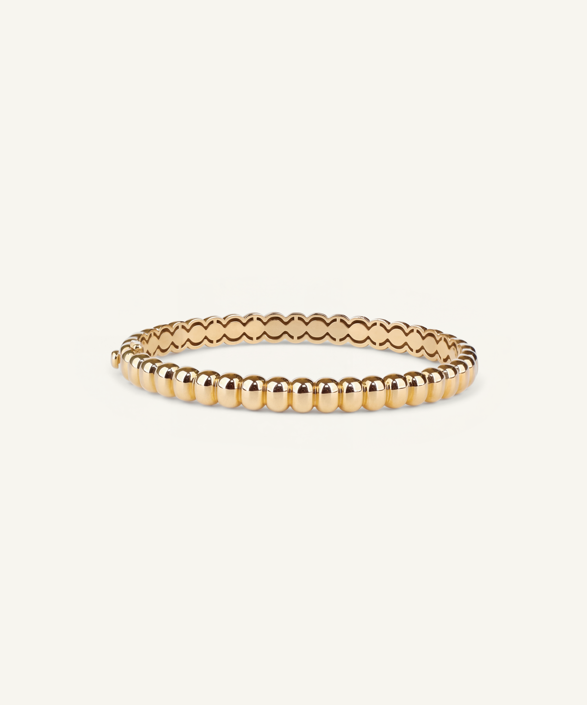 Yellow Gold | Pillow Bangle