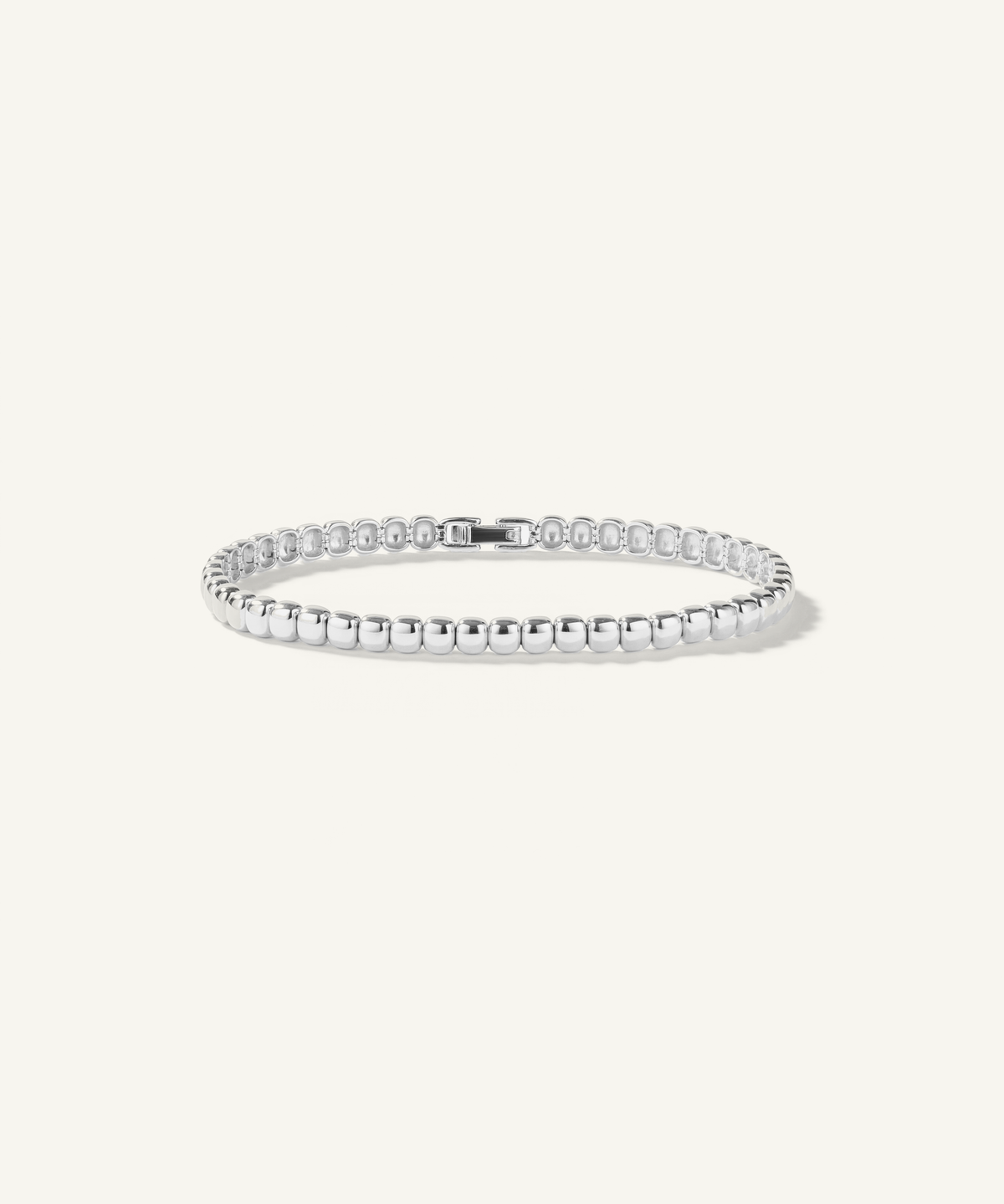 White Gold | Pillow Bracelet