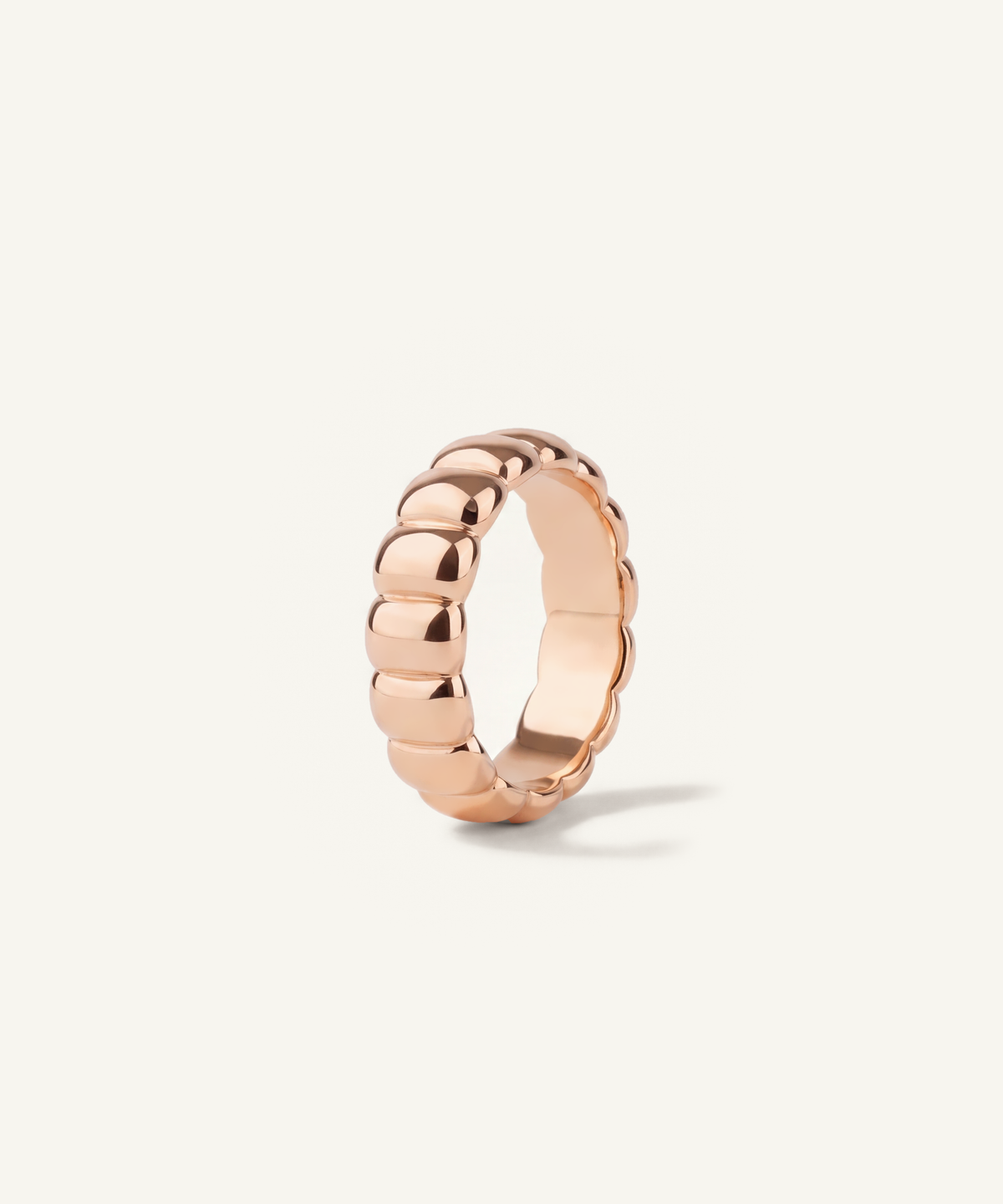 Rose Gold | Pillow Ring, upright