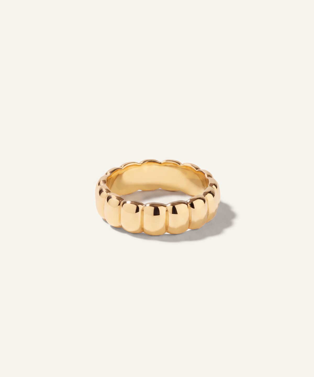 Yellow Gold | Pillow Ring