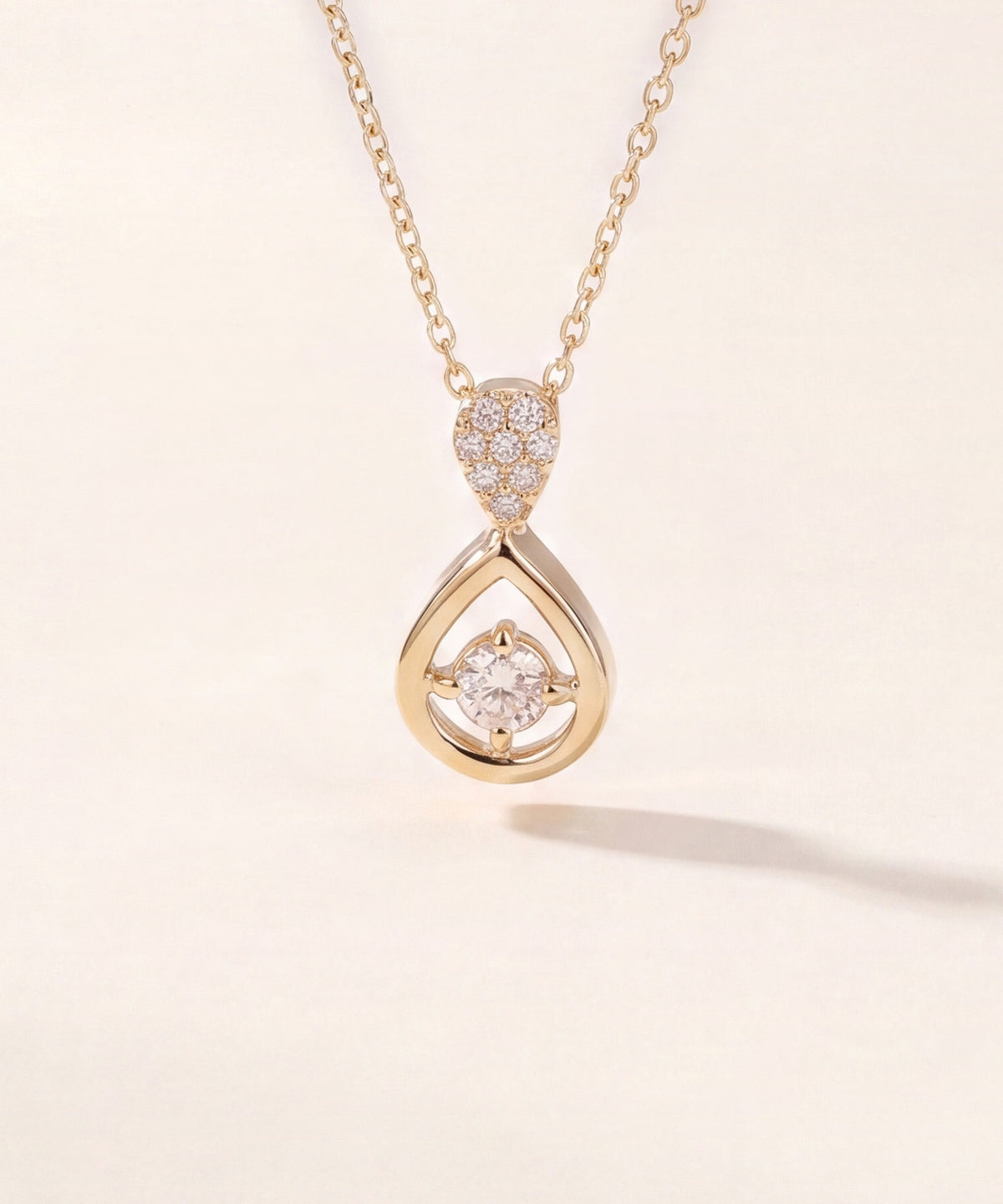 Radiant Drop Necklace