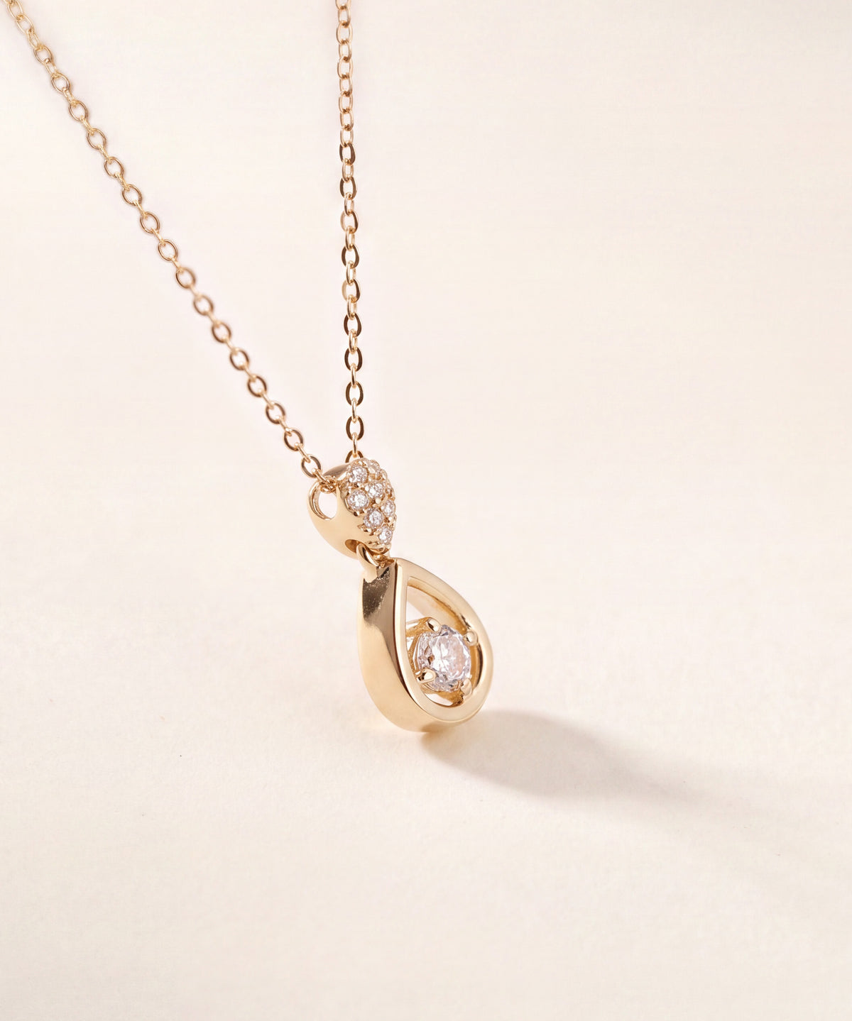 Radiant Drop Necklace