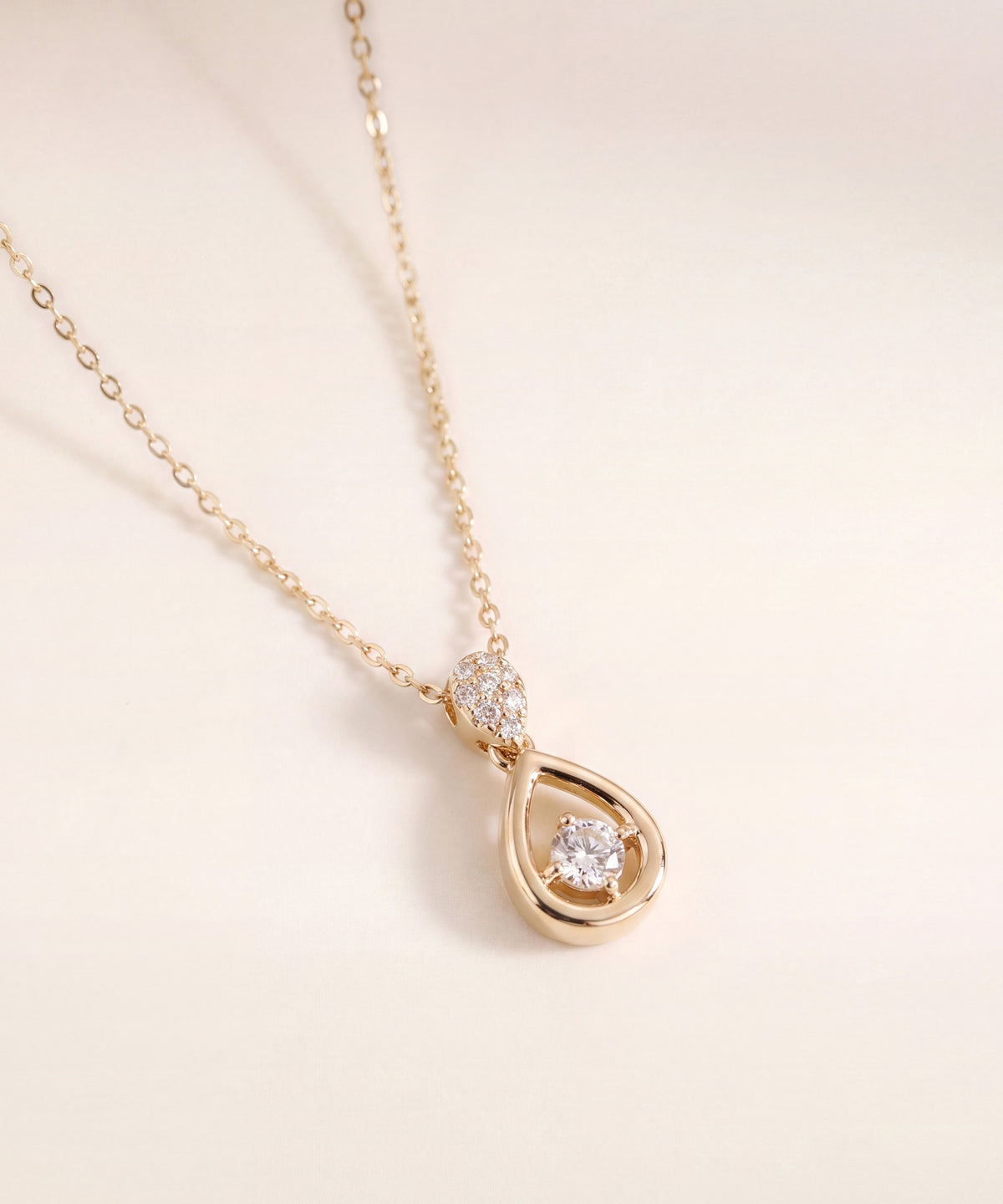 Radiant Drop Necklace