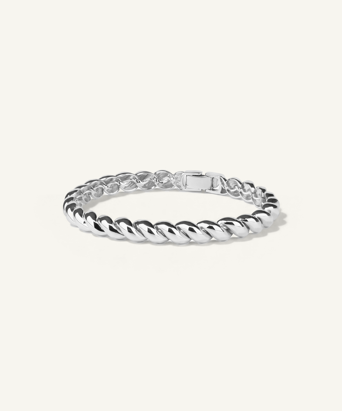 White Gold | Brioche Bracelet