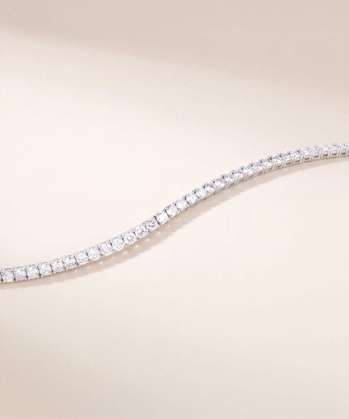 Lab Grown Diamond Tennis Bracelet, 3mm