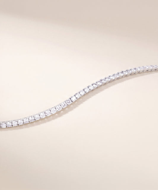 Lab Grown Diamond Tennis Bracelet, 3mm
