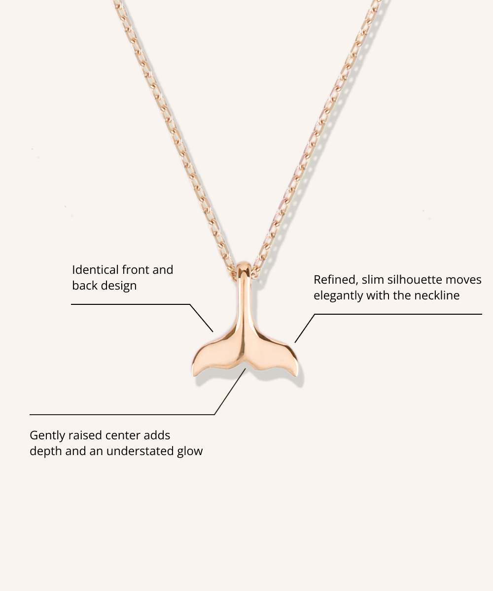 Whale Tail Necklace
